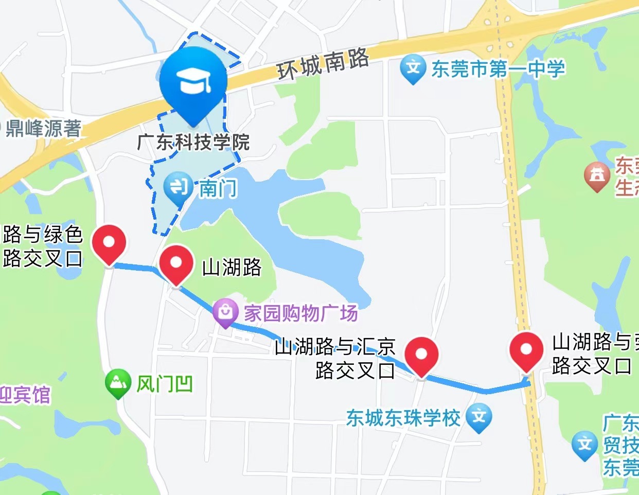 广东省东莞市东莞市山湖路